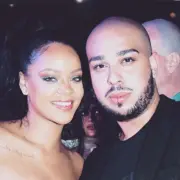Hector Espinal e Rihanna