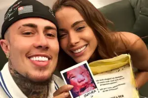 Os cantores MC Daniel e Anitta