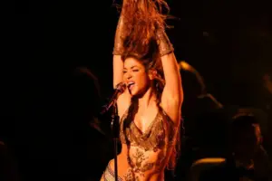 A cantora Shakira