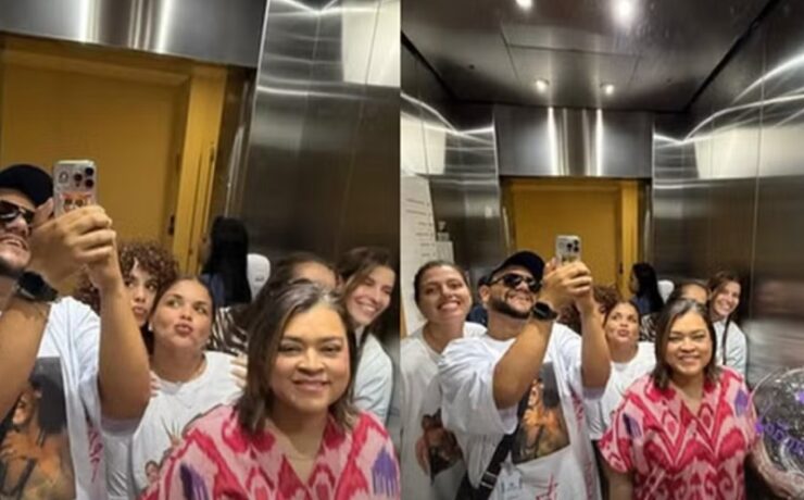 Gominho publico foto com Preta Gil, que recebeu alta hospitalar