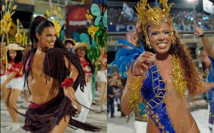 Musas do Carnaval 2025 na Sapucaí (divulgação)