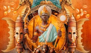 Logo do enredo da Unidos da Tijuca em 2025