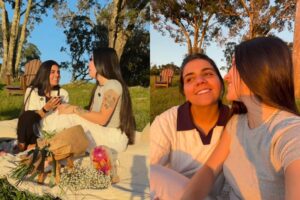 Yasmin Santos e Maria Venture