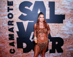 Deborah Secco no Camarote Salvador (Caio e Thiago Duran)