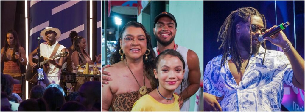 Jota.pê, Francisco Gil, Preta Gil, Sol de Maria e Taian Paim no Expresso 2222