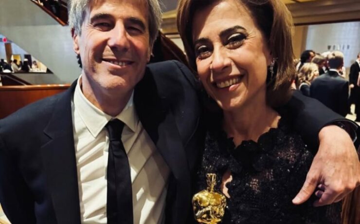 Walter Salles e Fernanda Torres seguram o Oscar de Melhor Filme Estrangeiro (redes sociais)