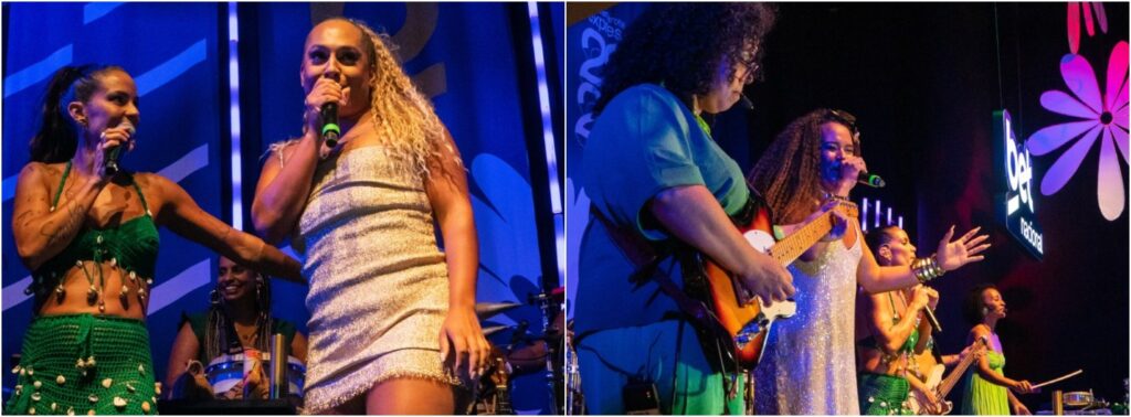 Raquel Virgínia e Ju dos Santos levam representatividade ao Expresso 2222