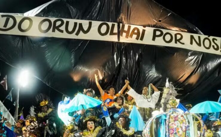 Beija-Flor campeã do Carnaval 2025 (redes sociais)