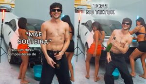 Meme do Fiuk com o hit 'Mãe Solteira'