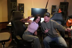 Ana Castela e o produtor Diplo