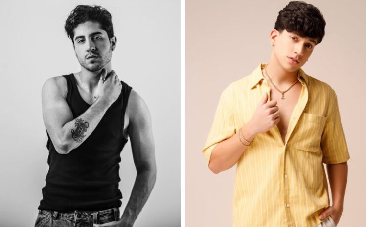 Hugo Henrique e Léo Foguete