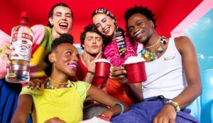 Estande Smirnoff no Lollapalooza 2025