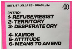 Sepultura lollapalooza 2025 setlist