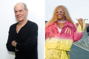 Os cantores Ney Matogrosso e Liniker