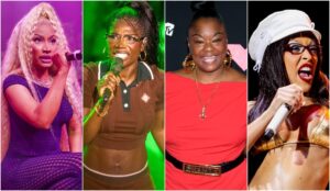 Nicki Minaj, Doechii, Roxanne Shante e Doja Cat