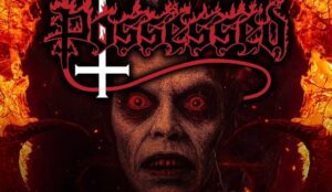 Pôster do show do POSSESSED no Brasil