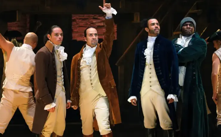 Trecho do musical Hamilton