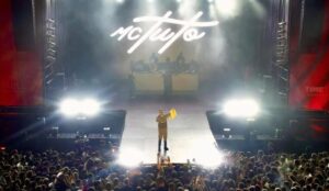 MC Tuto no Hype Fest na Espanha (divulgação)