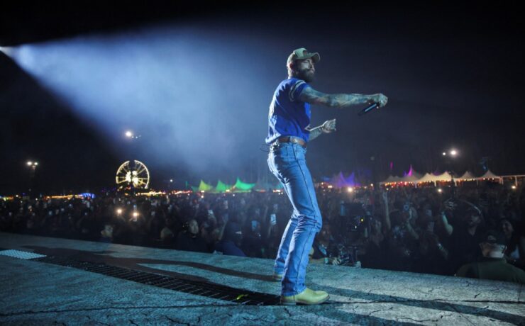 Post Malone no Coachella 2025