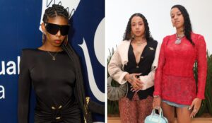 As cantoras MC Soffia e Tasha e Tracie