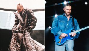 LISA, do BLACKPINK, e Adam Levine, vocalista do Maroon 5