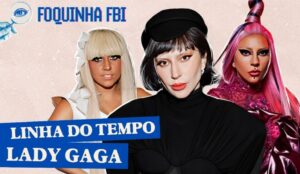 Linha do Tempo: Foquinha mostra as fases de Lady Gaga (reprodução YouTube)