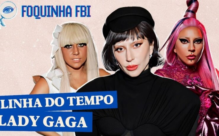 Linha do Tempo: Foquinha mostra as fases de Lady Gaga (reprodução YouTube)