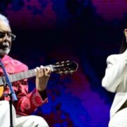 Gilberto Gil e Preta Gil no Show da turnê 'Tempo Rei, em SP (redes sociais)