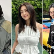 Jeongyeon, Jihyo e Chaeyoung, do grupo TWICE