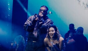 Rapper BK' durante show no ARVO 2025