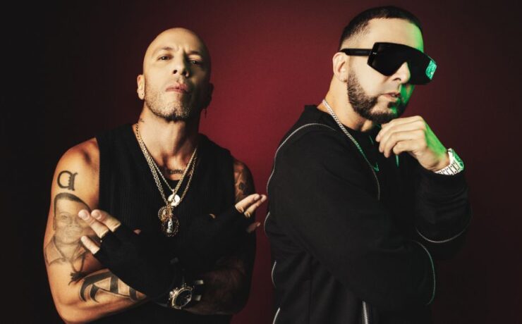 Os cantores Alexis y Fido