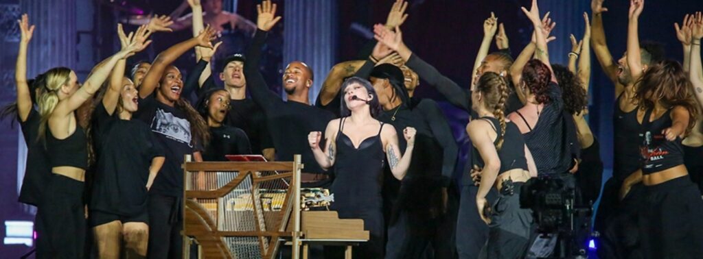Lady Gaga fez ensaio antes de show em Copacabana (JC Pereira/AGNews)