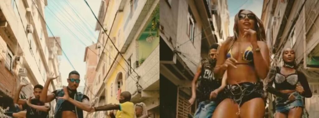 Coreografia de 'Bad Romance', da Lady Gaga, em funk (@alinemaiadance_Instagram)