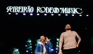 Zé Neto & Cristiano durante show no Ribeirão Rodeo Music 2025