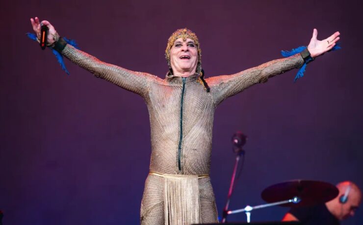 Ney Matogrosso se apresenta The Town 2024 (Wesley Allen_Divulgação)