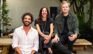 Tiago Maia, Leca Guimarães e Guilherme Teixeira, da SUPER SOUNDS