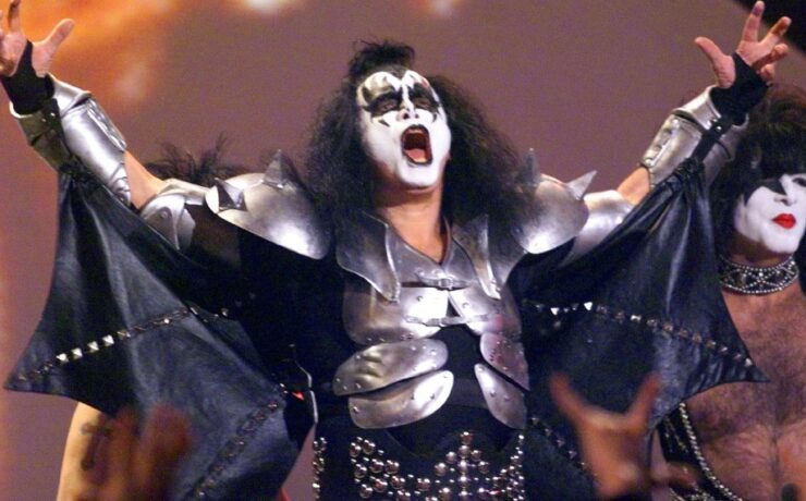 Gene Simmons em 1999