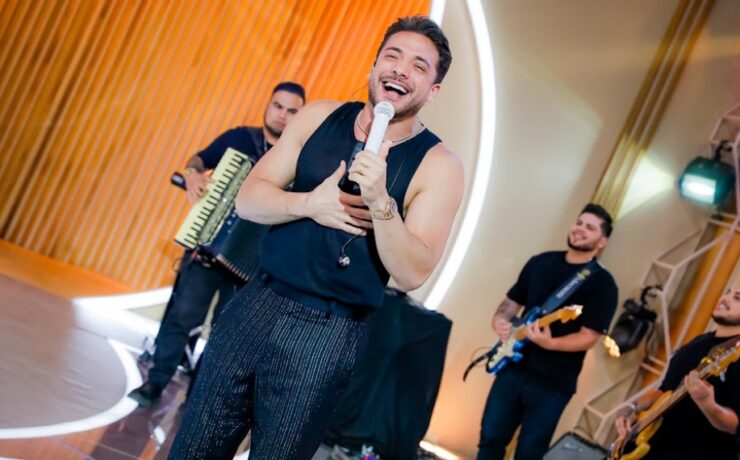 Wesley Safadão no 'Sabadou' (Lourival Ribeiro_SBT)