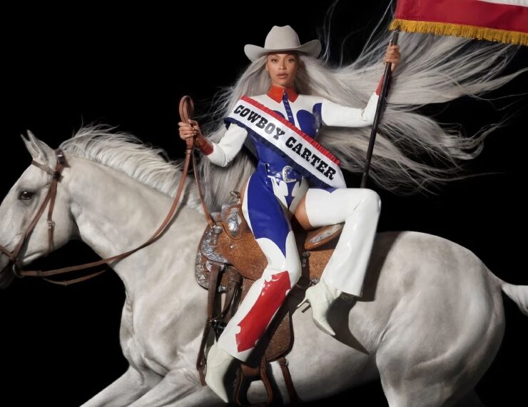 Beyoncé divulga capa de Cowboy Carter (divulgação)