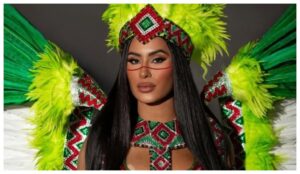 A cunhã Isabelle Nogueira (Reprodução)