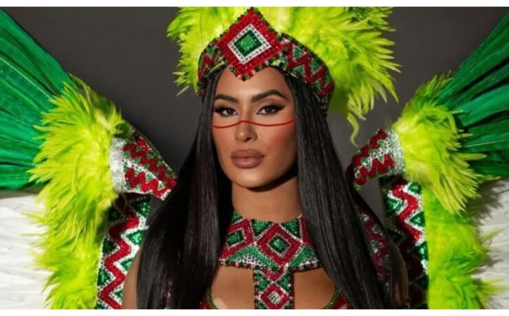 A cunhã Isabelle Nogueira (Reprodução)