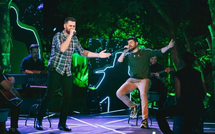 Os cantores Zé Neto e Cristiano