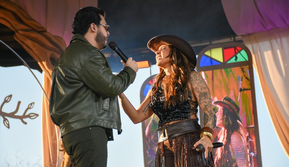 Murilo Huff e Lauana Prado