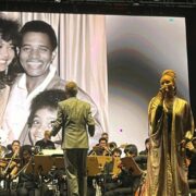 Luciana Mello e a Orquestra de Heliópolis na Virada Cultural 2025 (Alexandre de Melo/Billboard Brasil )