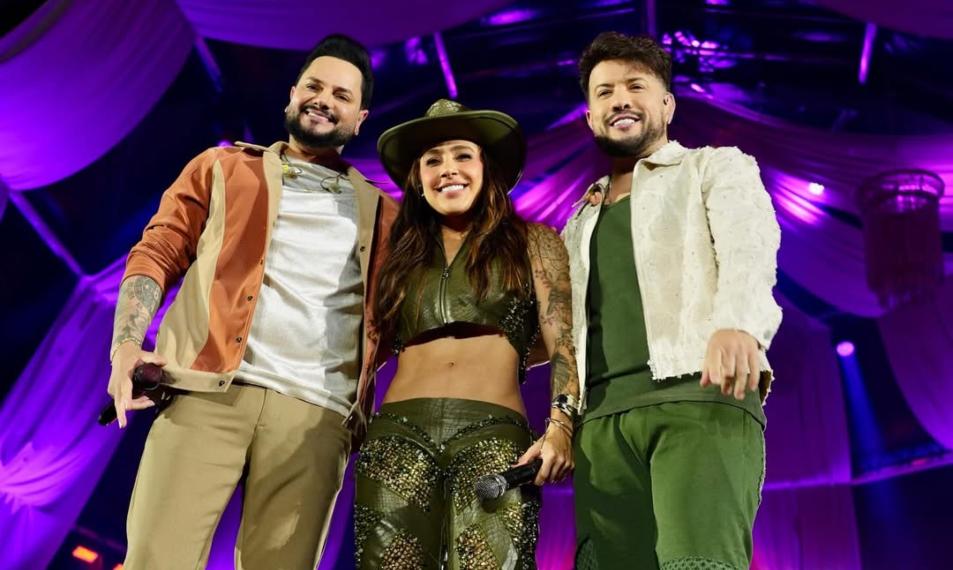 Diego e Victor Hugo e Lauana Prado