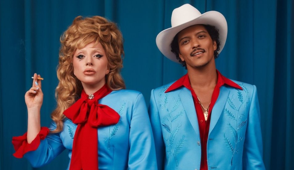 Lady Gaga e Bruno Mars (divulgação)