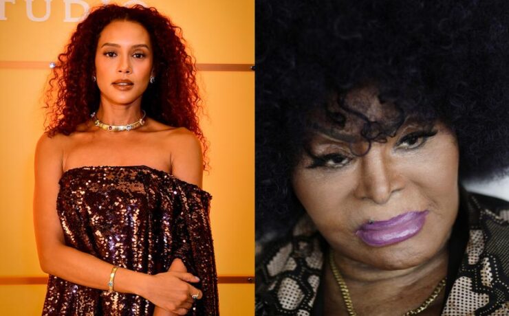 Taís Araujo e Elza Soares