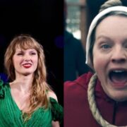 Taylor Swift em 'The Handmaid's Tale'_ (redes sociais_reprodução YouTube)