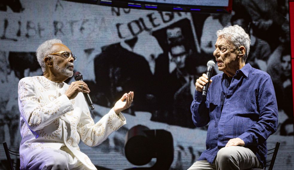 Gilberto Gil e Chico Buarque 