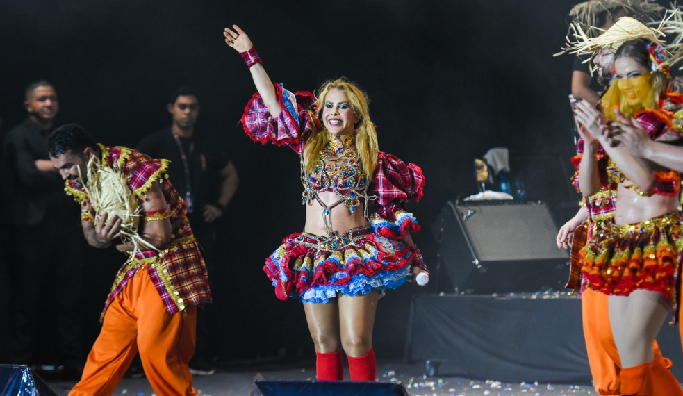 Joelma no São João da Thay (Will Dias /Brazil News)